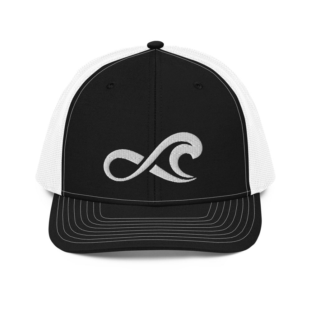 Surfinity Classic Wave Snapback - Richardson 112 - Black/White